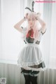 DJAWA Photo - Bambi (밤비): "Sheer Bunny Maid" (51 photos) P27 No.07e606