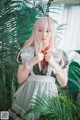 DJAWA Photo - Bambi (밤비): "Sheer Bunny Maid" (51 photos) P44 No.348c84