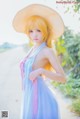 Coser @ 桜 桃 喵 Vol.063: 小 忍 草帽 (59 photos) P39 No.753a87