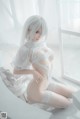 蠢沫沫 Cosplay 2B 白婚纱 P45 No.bf5bdc